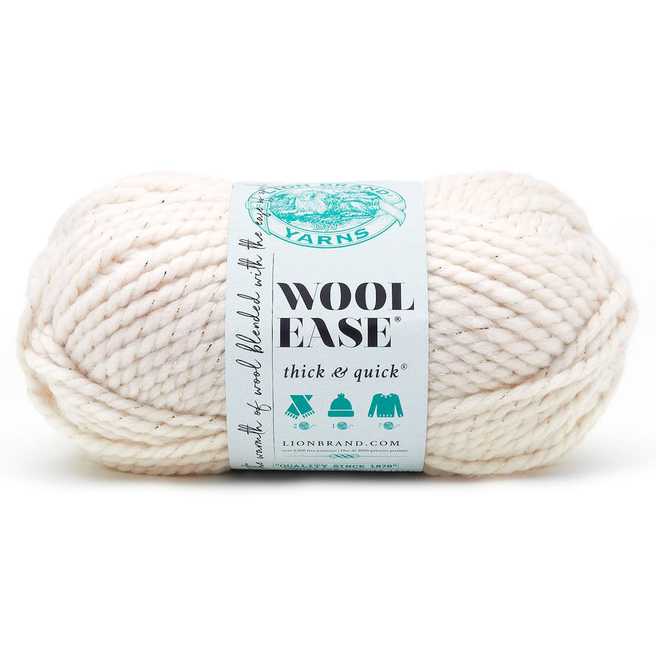 Lion Brand® Wool-Ease® Thick & Quick® Prints, Stripes & Metallics Yarn